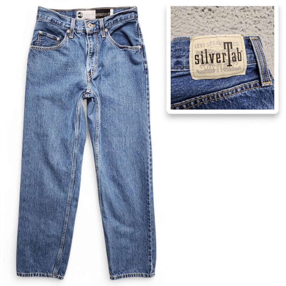 Levi's SilverTab Blue Straight Leg Jeans